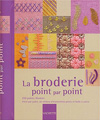 BRODERIE POINT PAR POINT