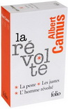 COFFRET LA REVOLTE 3V (LES JUSTES, LA PESTE, L'HOMME REVOLTE)