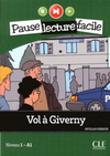 PAUSE LECTURE FACILE VOL A GIVERNY + CD AUDIO