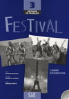 FESTIVAL 3 - Cahier d'exercices + CD inclus
