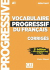 VOCABULAIRE PROGRESSIF NIVEAU DEBUTANT CORRIGES 3ED