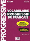 VOCABULAIRE PROGRESSIF DU FRANCAIS AVANCE + APPLI + CD 2ED