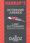DICTIONNAIRE JURIDIQUE FRANCAIS-ANGLAIS/ANGLAIS-FRANCAIS. CO-EDITION HARRAP'S / DALLOZ - 1ERE ED.