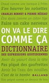 DICTIONNAIRE DES EXPRESSIONS QUOTIDIENNES